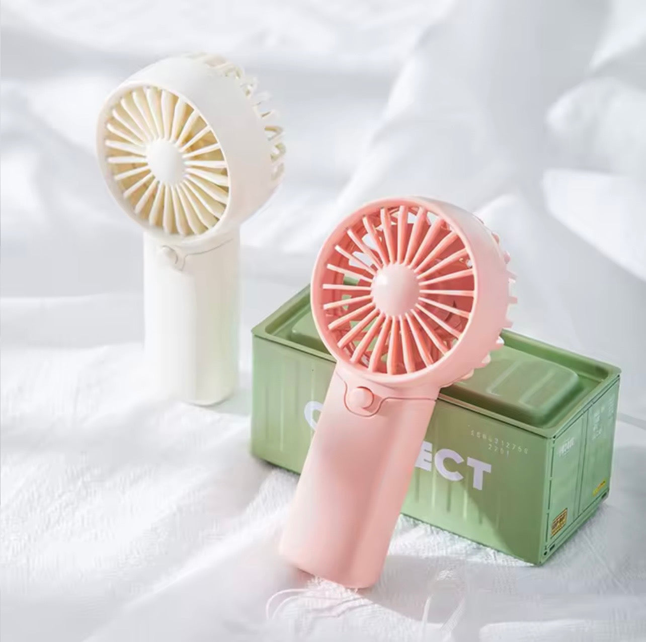 Mini Portable Fan – Lightweight, Quiet & Pocket-Sized | Perfect Student & Outdoor Gift