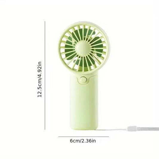 Mini Portable Fan – Lightweight, Quiet & Pocket-Sized | Perfect Student & Outdoor Gift